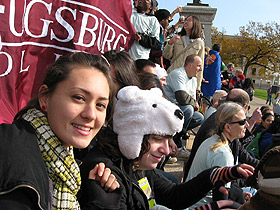 Picture of students at capitol